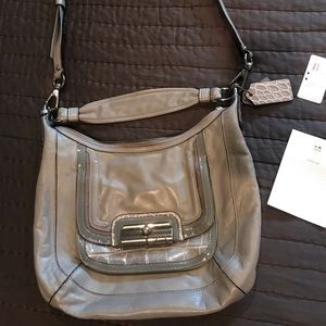 Coach purse  leather cross body or as handbag